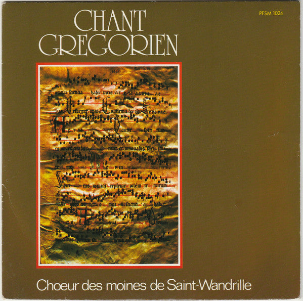 Chœur Des Moines De L'Abbaye St Wandrille : Chant Gregorien (7", EP)