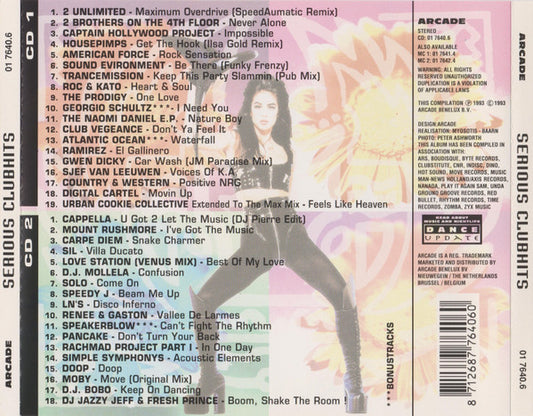 Various : Serious Clubhits (2xCD, Comp)