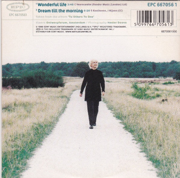 Mathilde Santing And The Oversoul 13 : Wonderful Life (CD, Single, Car)