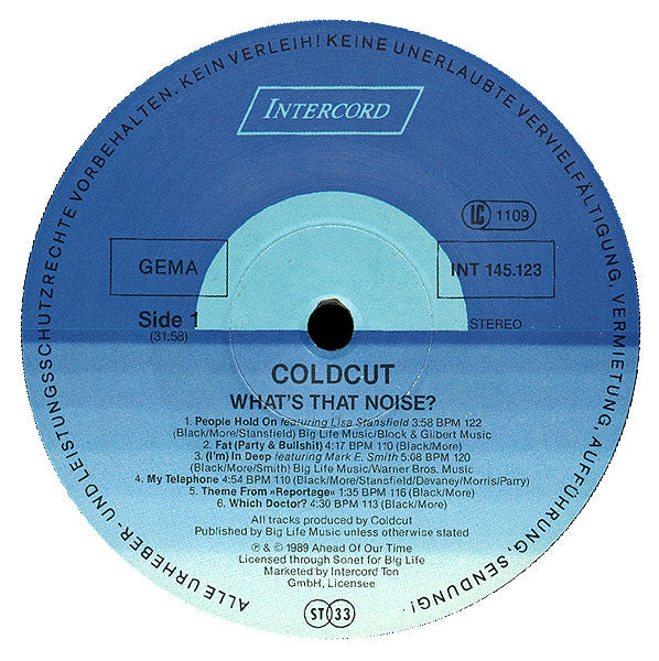 Coldcut : What's That Noise? (LP, Album)