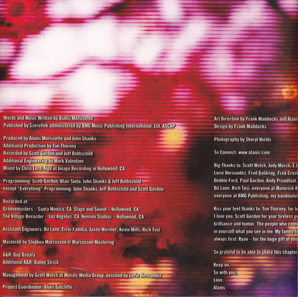 Alanis Morissette : So-Called Chaos (CD, Album, Enh)