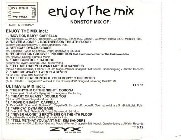 Various : Enjoy The Mix (CD, Maxi, Mixed)