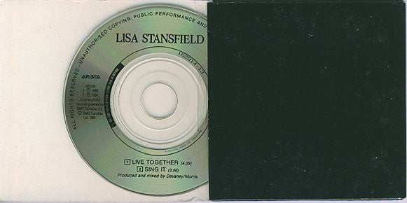 Lisa Stansfield : Live Together (New Version) (CD, Mini, Single)
