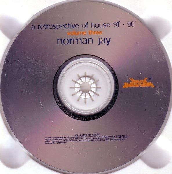 Paul "Trouble" Anderson, John Kelly, Norman Jay : A Retrospective Of House '91 - '96 Volume Three (3xCD, Comp, Mixed)