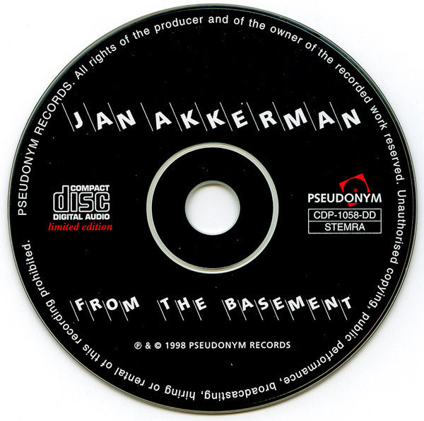 Jan Akkerman : From The Basement (CD, Album, RE, RM)