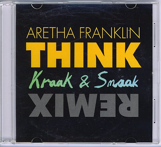 Aretha Franklin : Think (Kraak & Smaak Remix) (CD, Single, Promo)