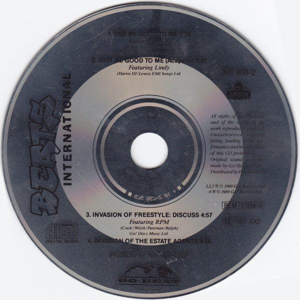 Beats International : Dub Be Good To Me (CD, Single)