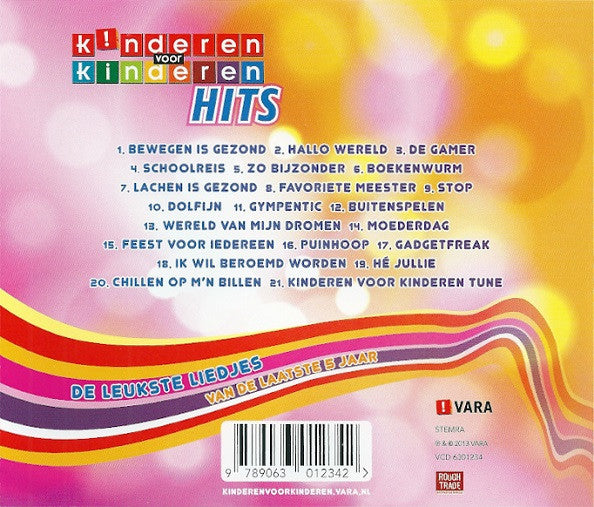 Kinderen voor Kinderen : Hits - De Leukste Liedjes Van De Laatste 5 Jaar (CD, Comp)