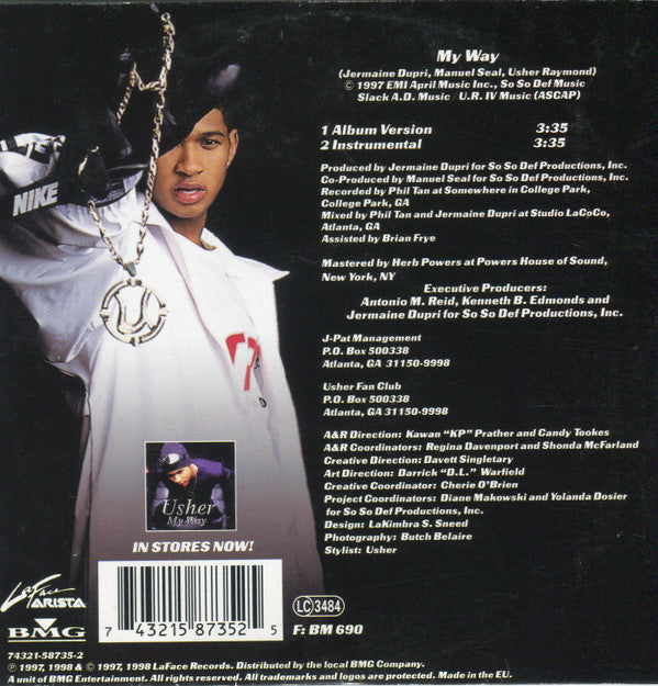 Usher : My Way (CD, Single)