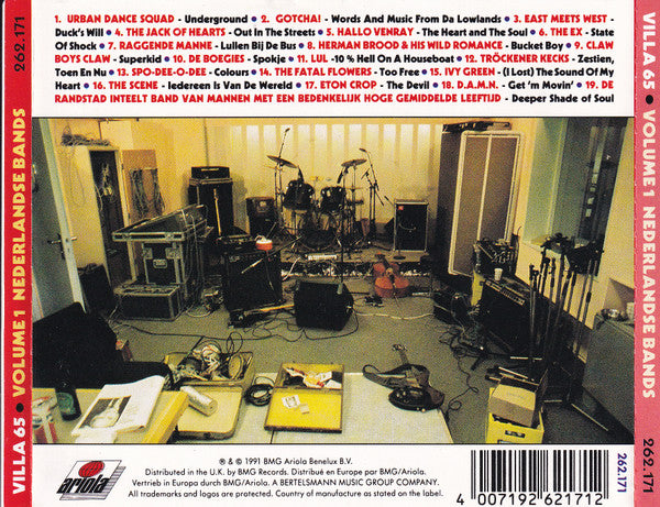 Various : Villa 65 (Volume 1 - Nederlandse Bands) (CD)