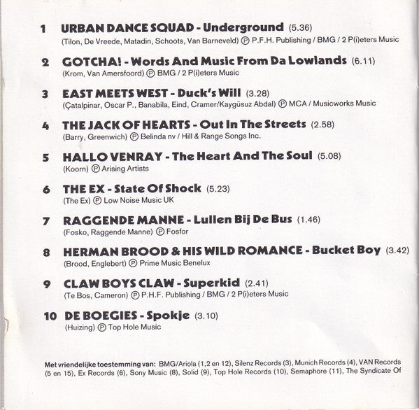 Various : Villa 65 (Volume 1 - Nederlandse Bands) (CD)
