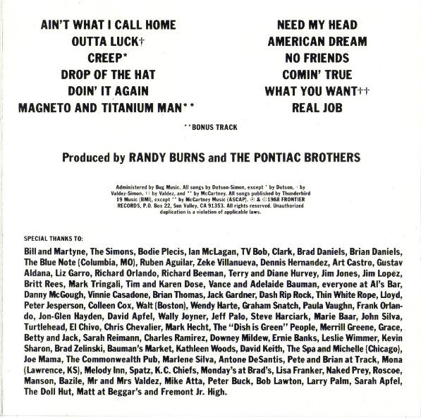 The Pontiac Brothers : Johnson (CD, Album)