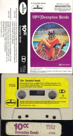 10cc : Deceptive Bends (Cass, Album)