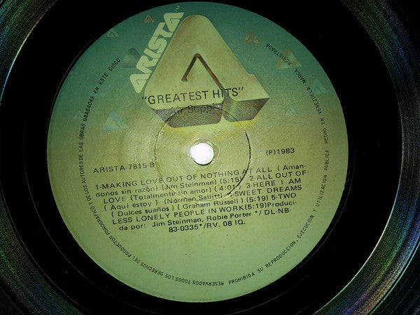 Air Supply : Greatest Hits (LP, Comp)