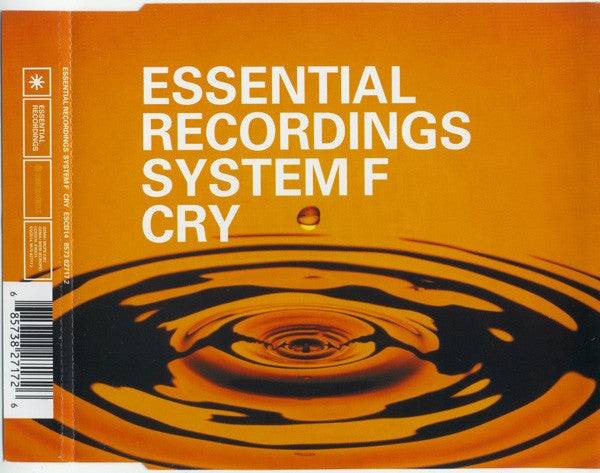 System F : Cry (CD, Single)