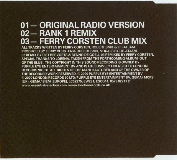 System F : Cry (CD, Single)