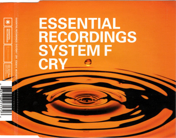 System F : Cry (CD, Single)