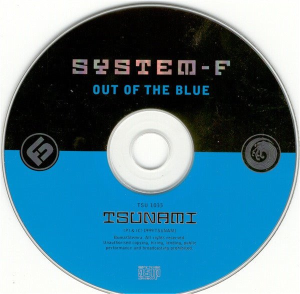 System F : Out Of The Blue (CD, Maxi)