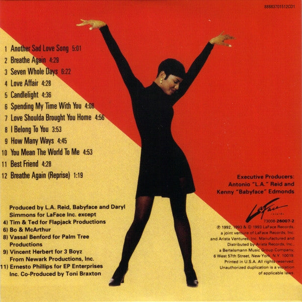 Toni Braxton : Original Album Classics (CD, Album, RE + CD, Album, RE + CD, Album, RE + CD)