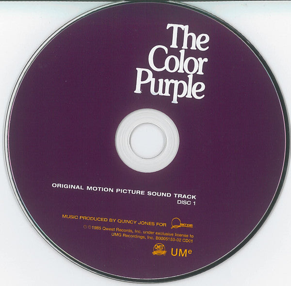 Quincy Jones : The Color Purple (Original Motion Picture Sound Track) (2xCD, Album, RE, RM)