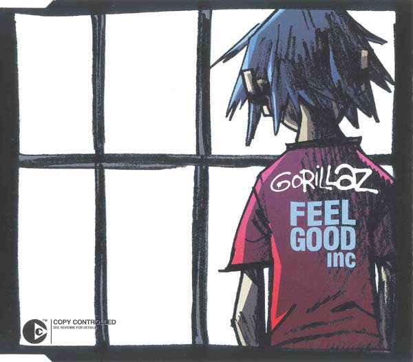 Gorillaz : Feel Good Inc (CD, Single, Copy Prot., Enh)