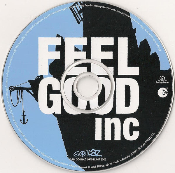 Gorillaz : Feel Good Inc (CD, Single, Copy Prot., Enh)