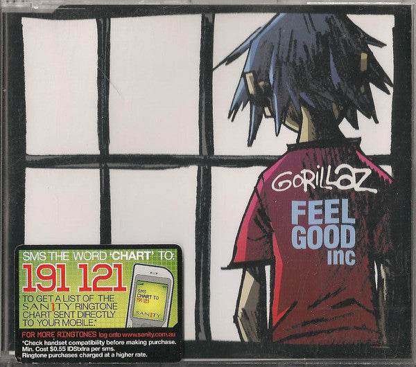 Gorillaz : Feel Good Inc (CD, Single, Copy Prot., Enh)