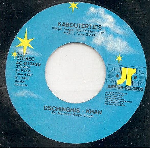 Dschinghis Khan : Kaboutertjes (7", Single)