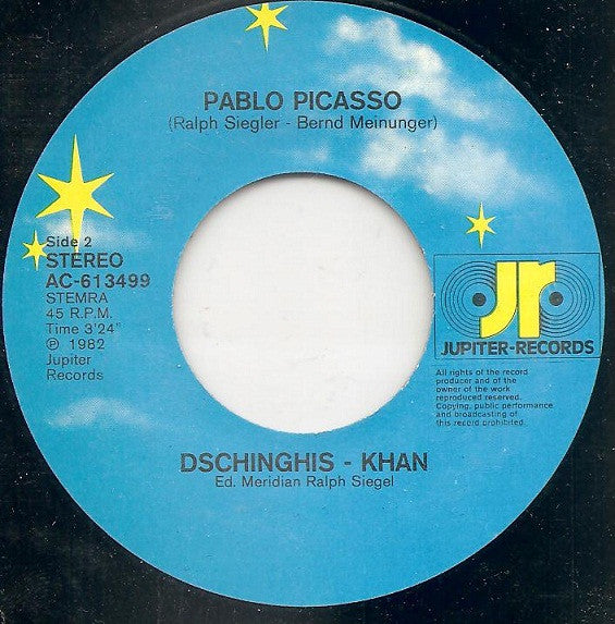 Dschinghis Khan : Kaboutertjes (7", Single)