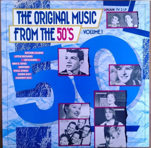 Various : The Original Music From The 50's Volume 1 (2xLP, Comp)