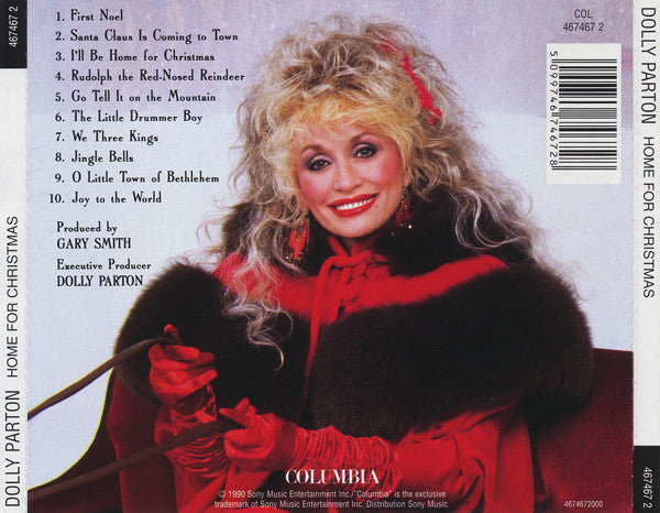 Dolly Parton : Home For Christmas (CD, Album, RE)