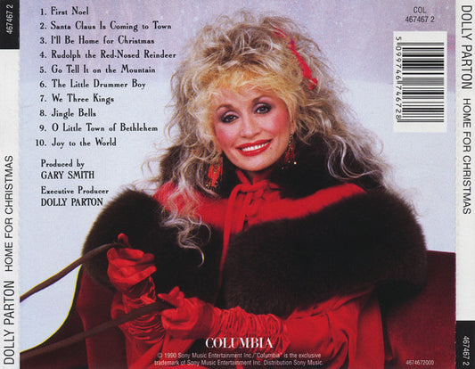 Dolly Parton : Home For Christmas (CD, Album, RE)