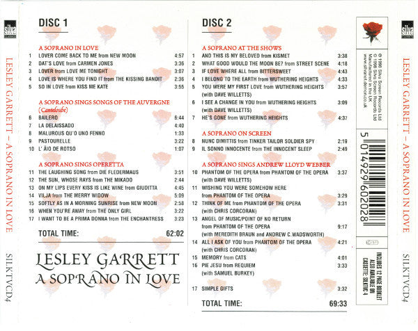Lesley Garrett : A Soprano In Love (2xCD, Comp)