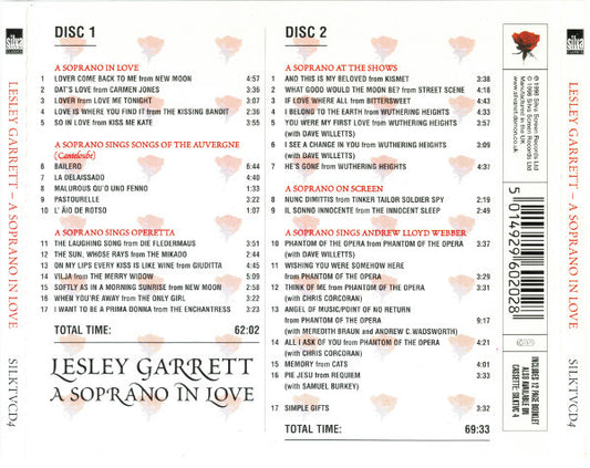 Lesley Garrett : A Soprano In Love (2xCD, Comp)