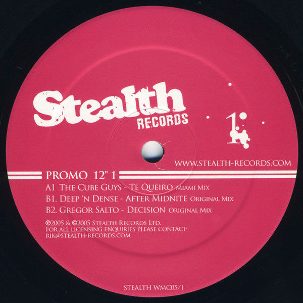 Various : WMC '05 Sampler Promo (2x12", Promo, Smplr)