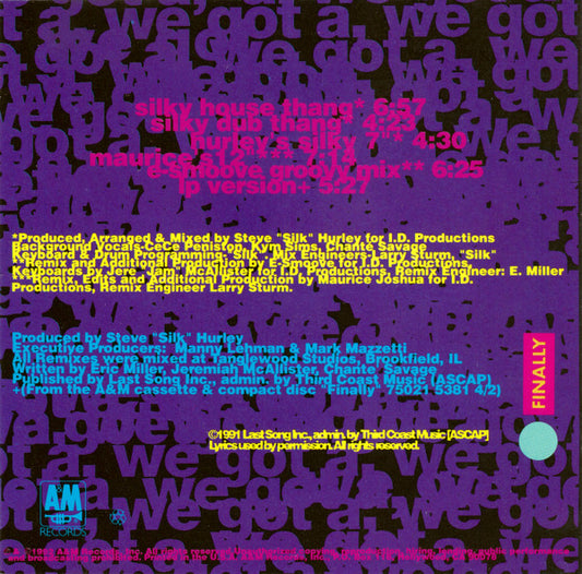 Ce Ce Peniston : We Got A Love Thang (CD, Maxi)