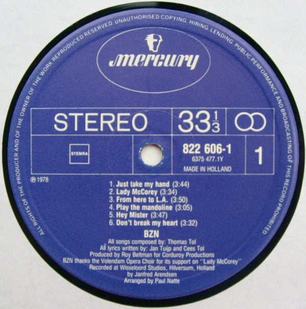 BZN : Collection (LP, Album, RE + LP, Album, RE + LP, Album, RE + Bo)