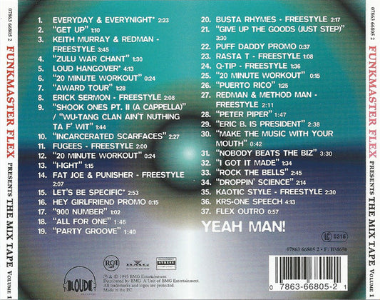 Funkmaster Flex : The Mix Tape Volume 1 (60 Minutes Of Funk) (CD, Mixed, Mixtape)