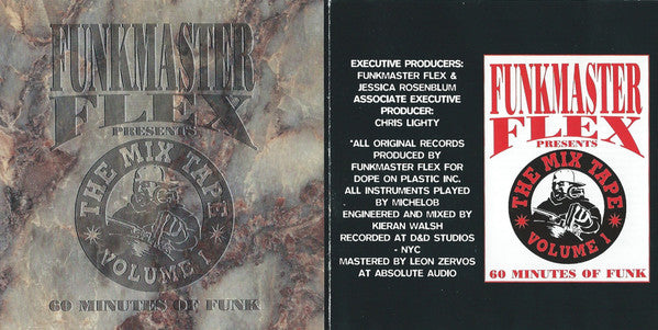 Funkmaster Flex : The Mix Tape Volume 1 (60 Minutes Of Funk) (CD, Mixed, Mixtape)