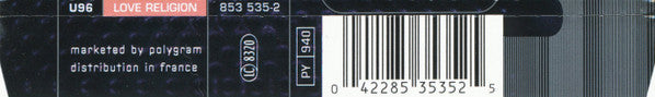 U96 : Love Religion (CD, Maxi)