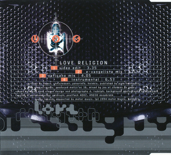 U96 : Love Religion (CD, Maxi)