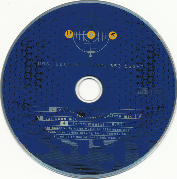 U96 : Love Religion (CD, Maxi)