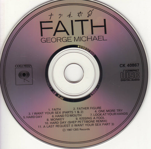 George Michael : Faith (CD, Album)