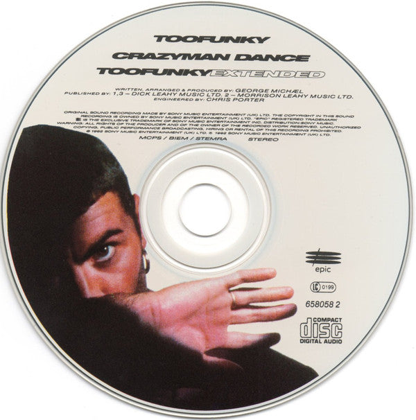George Michael : Too Funky (CD, Single)