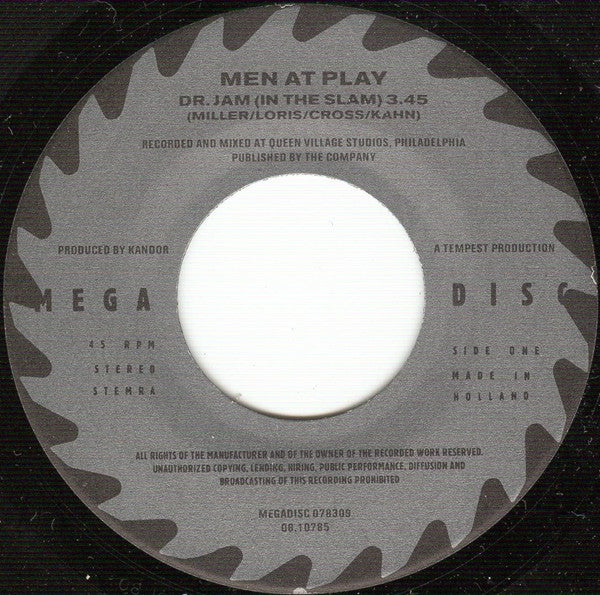 Men At Play : Dr. Jam (7")