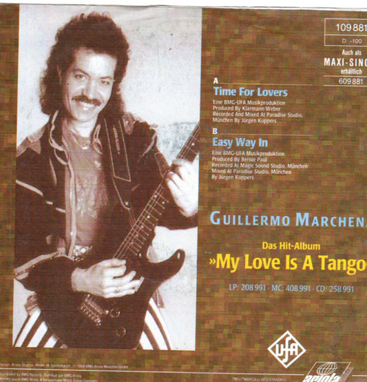 Guillermo Marchena : Time For Lovers (7", Single)