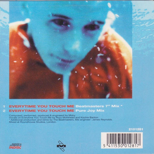 Moby : Everytime You Touch Me (CD, Single, Car)