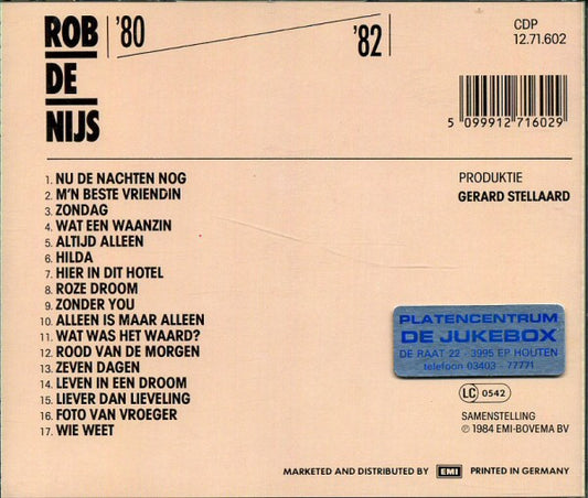 Rob de Nijs : '80 - '82 (CD, Comp, RP)
