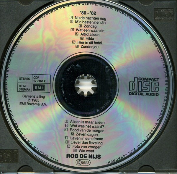 Rob de Nijs : '80 - '82 (CD, Comp, RP)