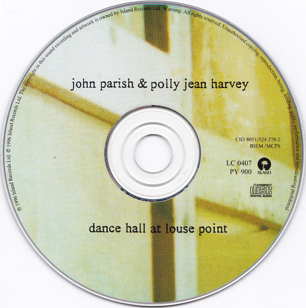John Parish & PJ Harvey : Dance Hall At Louse Point (CD, Album)